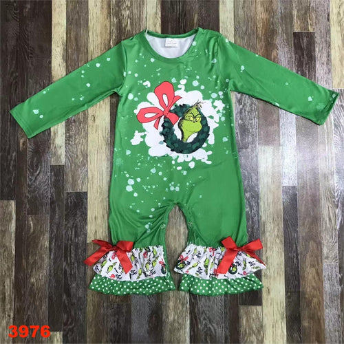 BCV Green Character romper
