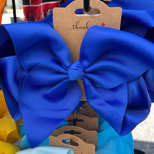 Dark Blue 8” bow