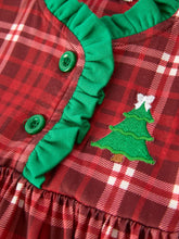 Load image into Gallery viewer, Christmas Plaid Tree Gown