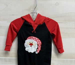 Embroidered Santa Hooded shirt