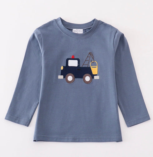 Blue Tractor Shirt
