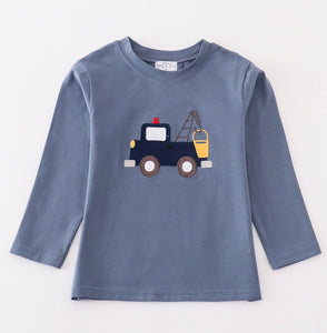 Blue Tractor Shirt