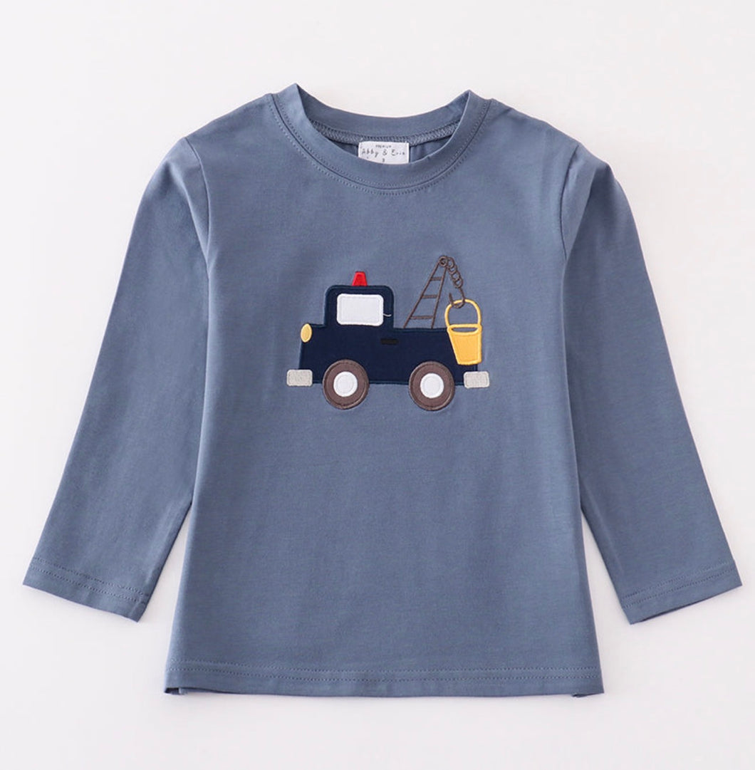 Blue Tractor Shirt