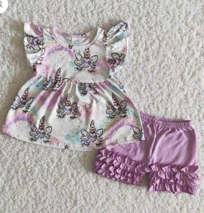 Preorder purple unicorn set