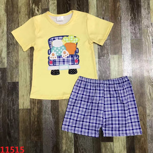 Yellow Blue Bunny set