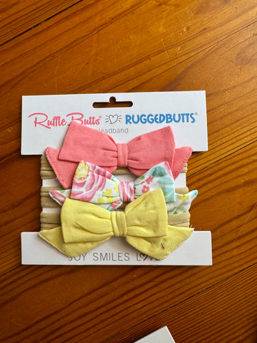 Ruffle butts headbands