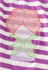 Stripe Halloween Embroidery Set