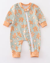 Load image into Gallery viewer, BCV GingerbreadBaby Pajama Romper