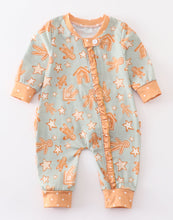 Load image into Gallery viewer, BCV GingerbreadBaby Pajama Romper