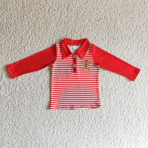 Boys Gingerbread Polo