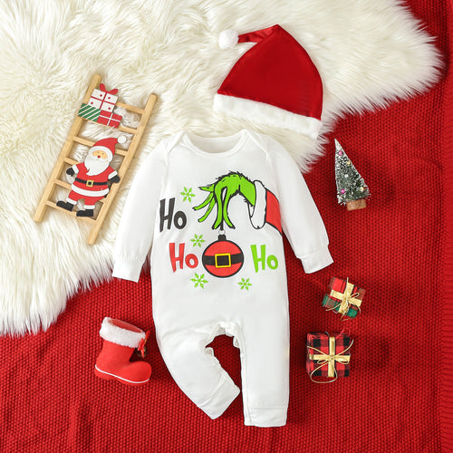 Character  Ho Ho Ho Ornament Romper