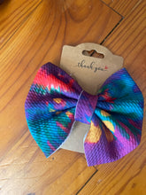 Load image into Gallery viewer, Tie Dye Bow 4.5 inch