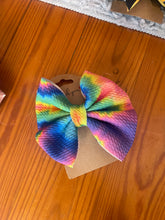 Load image into Gallery viewer, Tie Dye Bow 4.5 inch