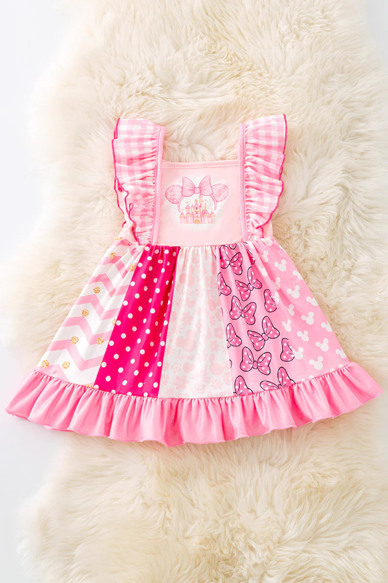 Pink Mouse Castle Ears dress