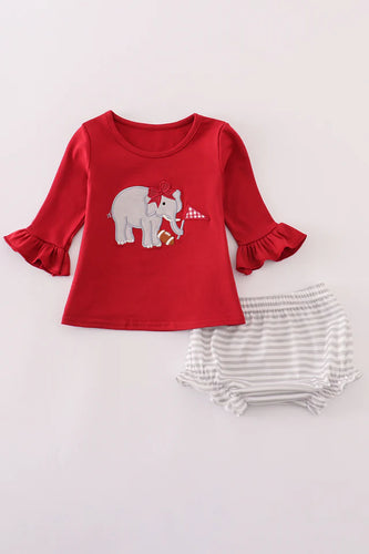 Alabama Embroidered Bloomer Set