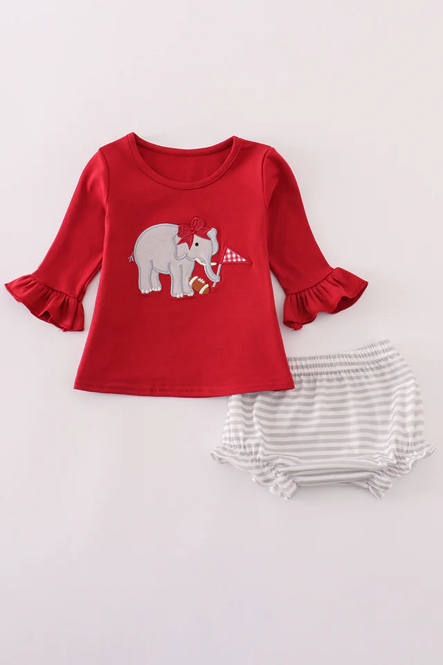 Alabama Embroidered Bloomer Set