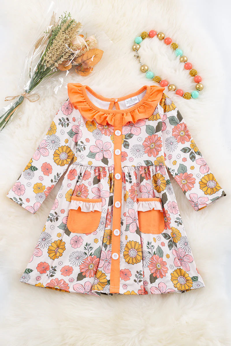 Fallish Floral Dress