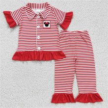 Load image into Gallery viewer, Preorder Mouse Pajamas Embroidered