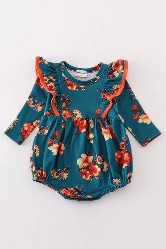 Green Floral Bubble