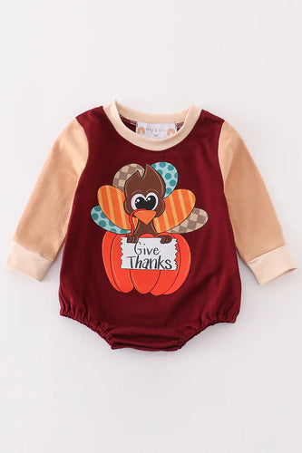 Give Thanks Romper