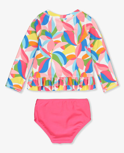 Ruffle Butts Tropical 2pc swimsuit